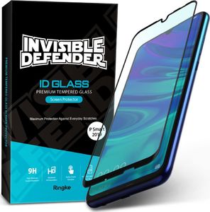 Ringke Ringke Invisible Defender ID Glass szkło hartowane 0.33mm 9H z ramką Huawei P Smart 2019 czarny (IGHW0004-RPKG) uniwersalny 1