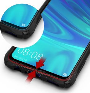 Ringke Ringke Invisible Defender ID Glass szkło hartowane 0.33mm 9H z ramką Huawei P Smart 2019 czarny (IGHW0004-RPKG) uniwersalny 3