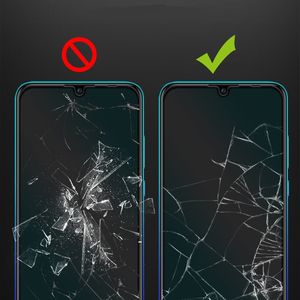 Ringke Ringke Invisible Defender ID Glass szkło hartowane 0.33mm 9H z ramką Huawei P Smart 2019 czarny (IGHW0004-RPKG) uniwersalny 6