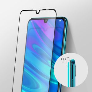 Ringke Ringke Invisible Defender ID Glass szkło hartowane 0.33mm 9H z ramką Huawei P Smart 2019 czarny (IGHW0004-RPKG) uniwersalny 9