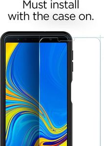 Spigen SZKŁO HARTOWANE SPIGEN GLAS.TR SLIM GALAXY A7 2018 uniwersalny 2