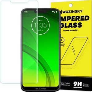 Wozinsky Wozinsky Tempered Glass szkło hartowane 9H Motorola Moto G7 Power (opakowanie – koperta) uniwersalny 1