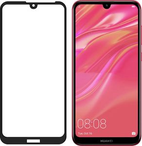 Wozinsky Wozinsky super wytrzymałe szkło hartowane Full Glue na cały ekran z ramką Case Friendly Huawei Y5 2019 czarny uniwersalny 2