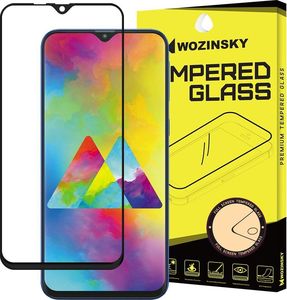 Wozinsky Wozinsky super wytrzymałe szkło hartowane Full Glue na cały ekran z ramką Case Friendly Samsung Galaxy M10 czarny uniwersalny 1