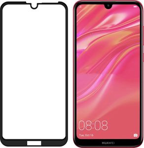 Wozinsky Wozinsky super wytrzymałe szkło hartowane Full Glue na cały ekran z ramką Case Friendly Huawei Y7 2019 / Y7 Pro 2019 / Y7 Prime 2019 czarny uniwersalny 2