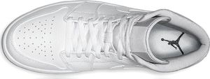 Nike Buty męskie Air Jordan 1 Mid białe r. 43 (554724 129) 4