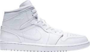 Nike Buty męskie Air Jordan 1 Mid białe r. 42 (554724 129) 2
