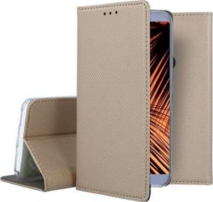 TelForceOne Pokrowiec Smart Magnet do Sony L3 złoty 3