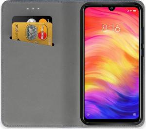 TelForceOne Pokrowiec Smart Magnet do Xiaomi Redmi Note 7 granatowy 2
