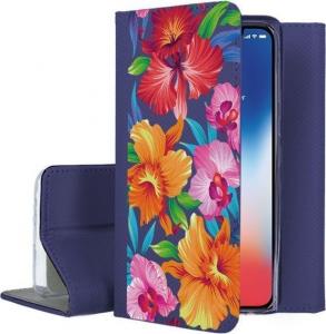 TelForceOne Pokrowiec Smart Magnet do Xiaomi Redmi Note 7 granatowy 4