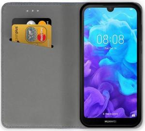 TelForceOne Pokrowiec Smart Magnetic do Huawei Y5 2019 czarny 3