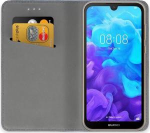 TelForceOne Pokrowiec Smart Magnetic do Huawei Y5 2019 różowo-złoty 2