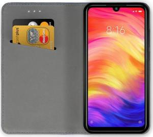 TelForceOne Pokrowiec Smart Magnetic do Xiaomi Redmi 7 czarny 2