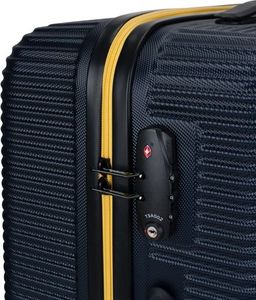 National Geographic Walizka mała kabinowa Abroad granatowa 4