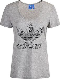 Adidas Koszulka damska Carib Logo Tee szara r. 34 (S20019) 1