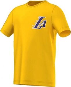Adidas Koszulka dziecięca FNWR Tee żółta r. 128 (AA7796) 1