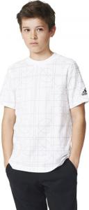 Adidas Koszulka dziecięca AA DNA Tee biała r. 176 (AX6442) 1