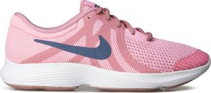 Nike Buty damskie Revolution 4 (GS) różowe r. 36.5 (943306-602) 1