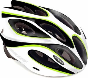 Author Kask Author Skiff biało-czarno-zielony 52-58 cm 1