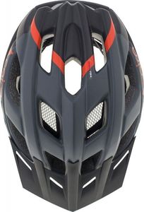 Cairn Kask rowerowy Basalt czarno-czerwony 58-61cm 2