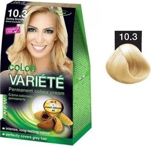 Chantal Variete Color Permanent Color Cream farba trwale koloryzująca 10.32 Satynowy Blond 1