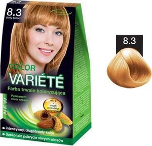 Chantal Variete Color Permanent Color Cream farba trwale koloryzująca 8.3 Złoty Blond 1