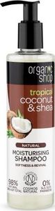 Organic Shop Natural Moisturising Shampoo naturalny szampon nawilżający Coconut Shea 280ml 1