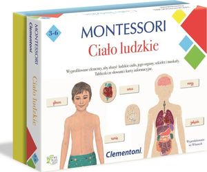 Clementoni Montessori Ciało Ludzkie 1