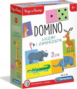 Clementoni Gra Domino Liczby i Zwierzęta 1