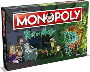 Winning Moves Gra planszowa Monopoly Rick i Morty 1