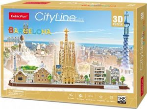 Cubicfun Puzzle 3D City Line Barcelona 1