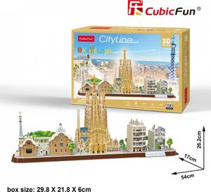 Cubicfun Puzzle 3D City Line Barcelona 2