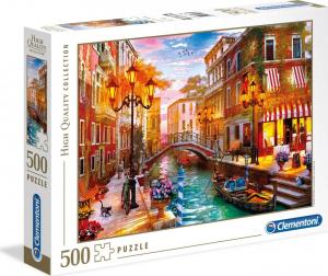 Clementoni Puzzle 500 elementów High Quality - Zachód słońca nad Wenecją 1