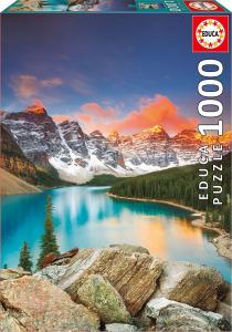 Educa Puzzle 1000 elementów Jezioro Moraine Kanada 1