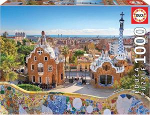 Educa Puzzle 1000 elementów Barcelona widok z parku Guell 1