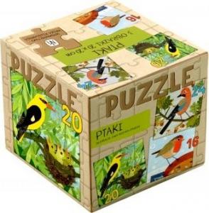 Nasza Księgarnia Puzzle 3 w 1 Ptaki 1