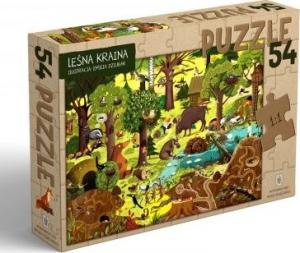 Nasza Księgarnia Puzzle 54 elementów Leśna kraina 1