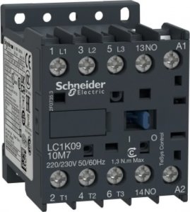 Schneider Electric Stycznik mocy 9A 3P 230V AC 50Hz 1Z LC1K0910P5 1