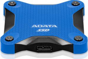 Dysk zewnętrzny SSD ADATA SD600Q 240GB Czarno-niebieski (ASD600Q-240GU31-CBL) 3