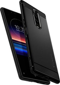 Spigen Nakładka Rugged Armor do Sony Xperia 1 czarna 2