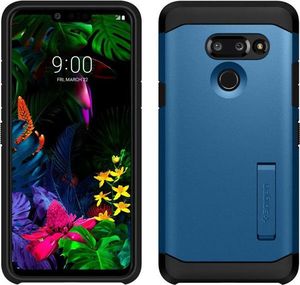 Spigen Nakładka Tough Armor do LG G8 ThinQ niebieska 3