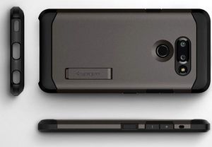 Spigen Nakładka Tough Armor do LG G8 ThinQ szara 6