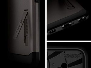 Spigen Nakładka Tough Armor do LG G8 ThinQ szara 7