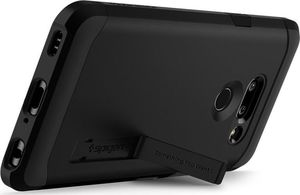Spigen Etui Spigen Tough Armor do LG G8 ThinQ Black uniwersalny 5