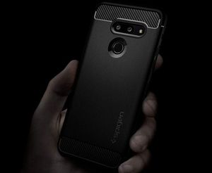 Spigen Nakładka Rugged Armor do LG G8 ThinQ czarna 6