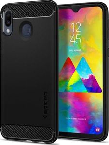 Spigen Nakładka Rugged Armor do Samsung Galaxy M20 czarna 1