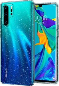 Spigen Nakładka Liquid Crystal Glitter do Huawei P30 Pro Crystal przezroczysta 2