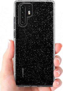 Spigen Nakładka Liquid Crystal Glitter do Huawei P30 Pro przezroczysta 8