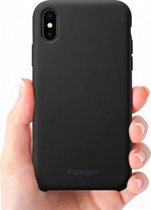 Spigen Nakładka Silicone Fit Apple iPhone Xs Max czarna 2