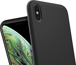 Spigen Nakładka Silicone Fit Apple iPhone Xs Max czarna 3